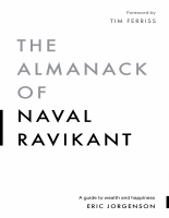 The Almanack Of Naval Ravikant By Eric Jorgenson.epub